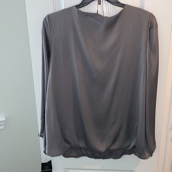 ❤️NEW I.N. Studio Woman Blouse BONUS NECKLACE INCLUDED - Picture 5 of 9